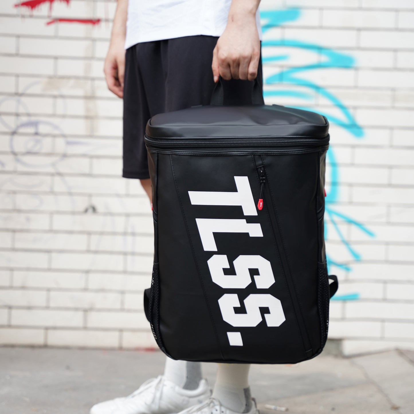 Multi-Functional PU Backpack