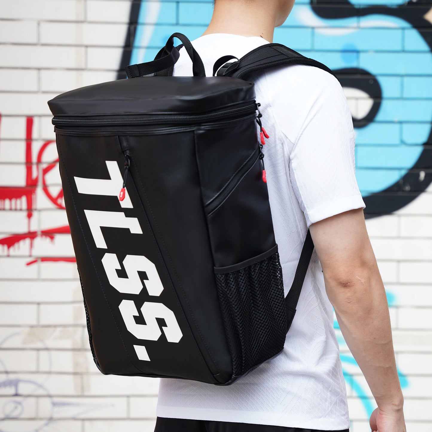 Multi-Functional PU Backpack