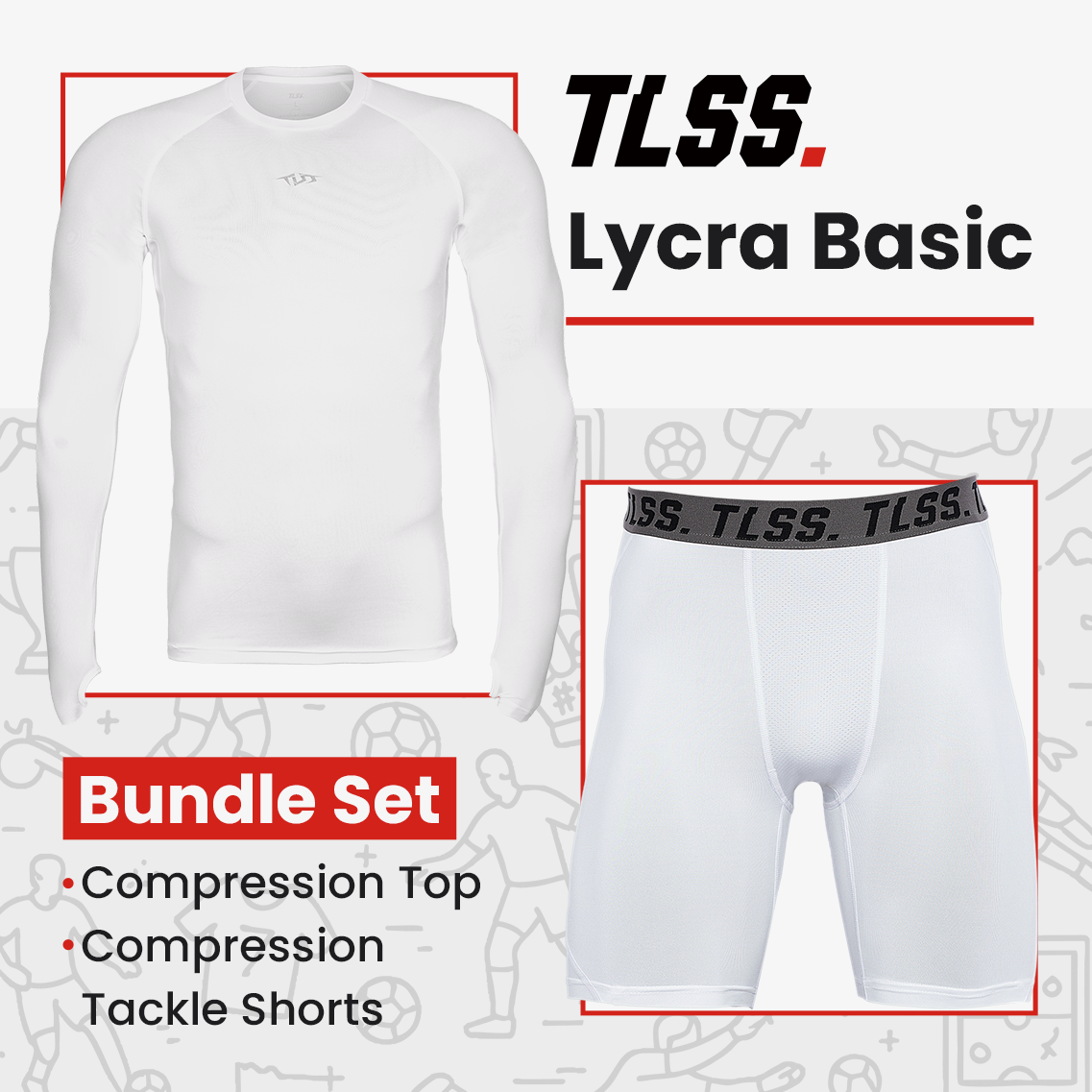 TLSS Lycra Basic Compression Set