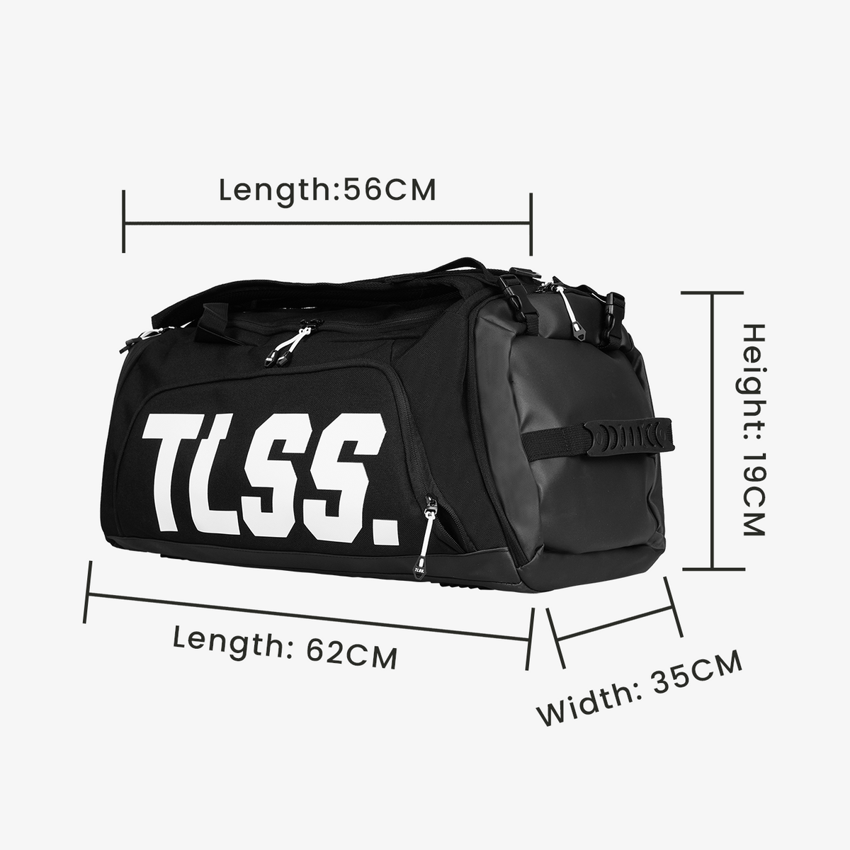 TLSS Multifunctional Soccer Training Gear Bag