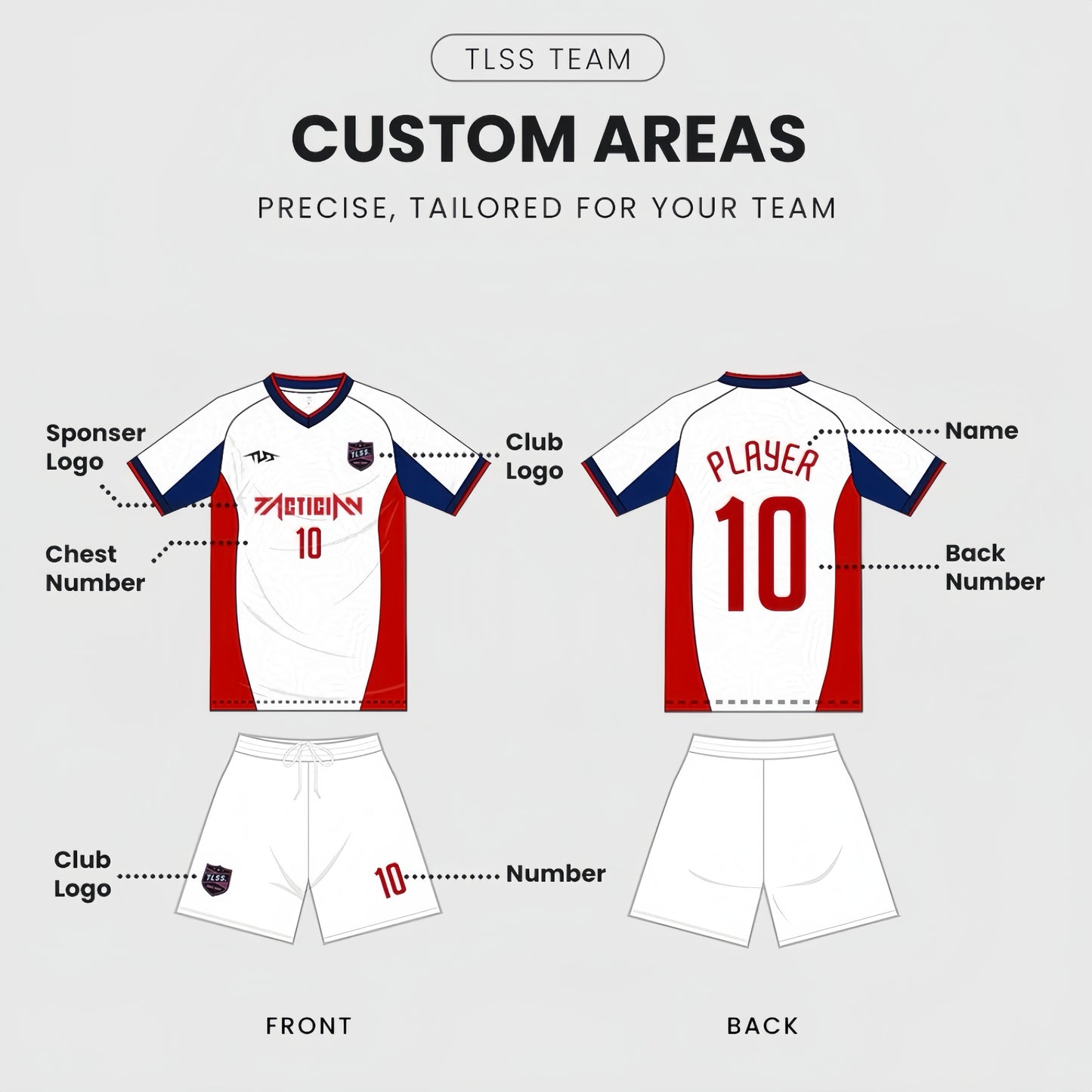 TLSS TEAM MATCH UNIFORM TOP