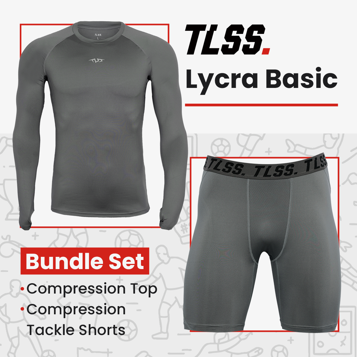TLSS Lycra Basic Compression Set