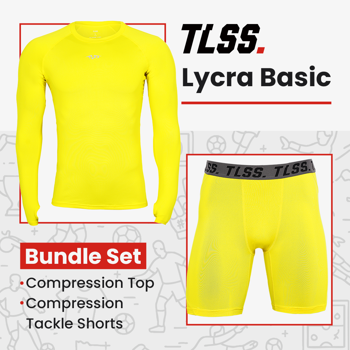 TLSS Lycra Basic Compression Set
