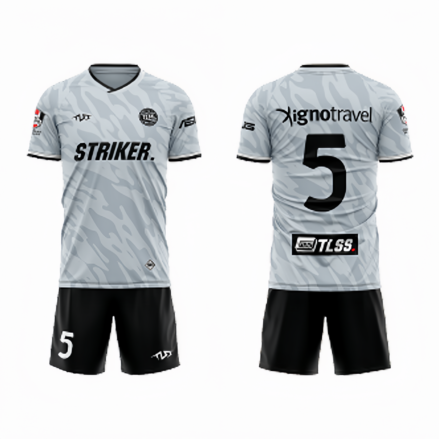 TLSS Sublimation Custom Jersey - Grey