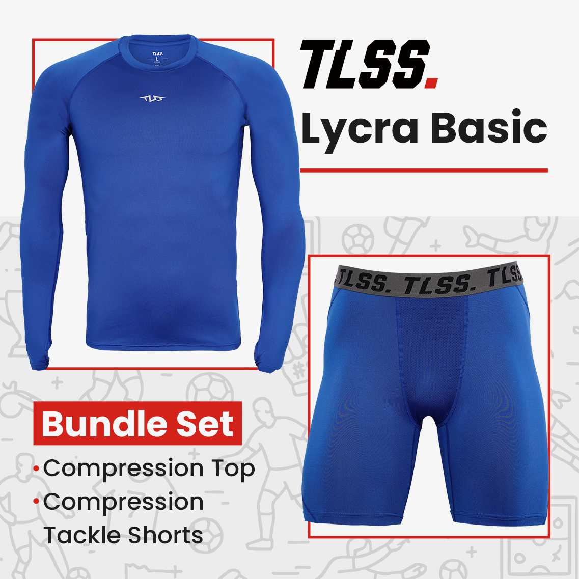 TLSS Lycra Basic Compression Set