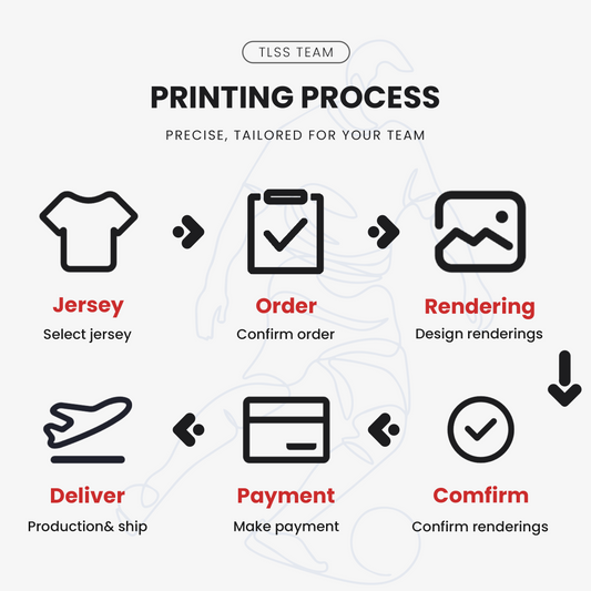 TLSS Sublimation Custom Jersey - Fluorescent Pink