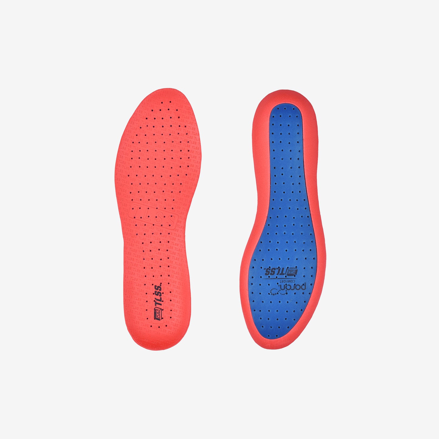 TLSS Anti-Slip Cushioned PORON Sports Insoles