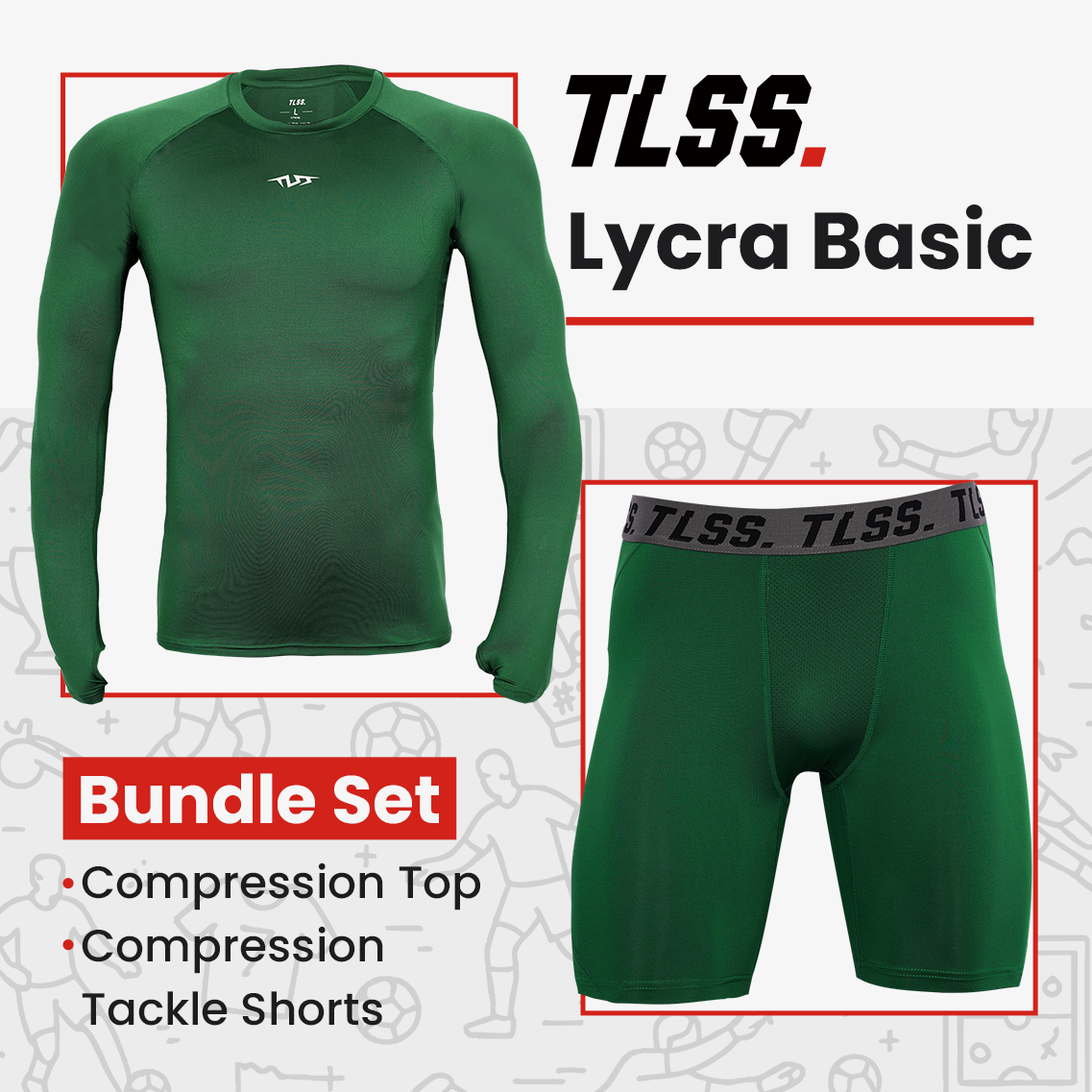 TLSS Lycra Basic Compression Set
