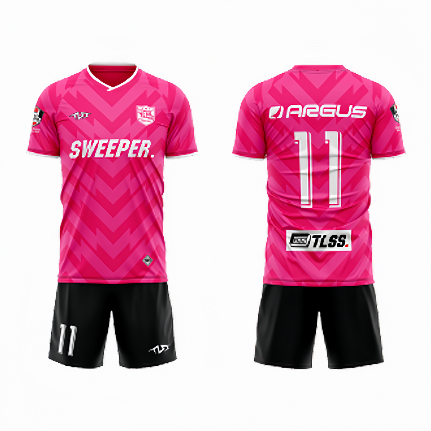 TLSS Sublimation Custom Jersey - Fluorescent Pink