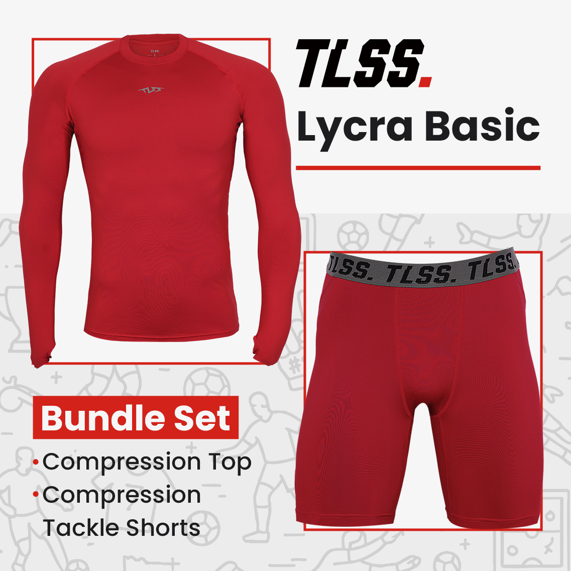 TLSS Lycra Basic Compression Set