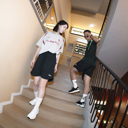 TLSS OFFPITCH Mesh-Panel Breathable Sports Shorts