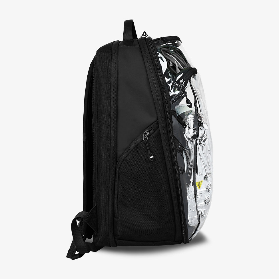 TLSS Transparent Multi-Layer Sports Backpack