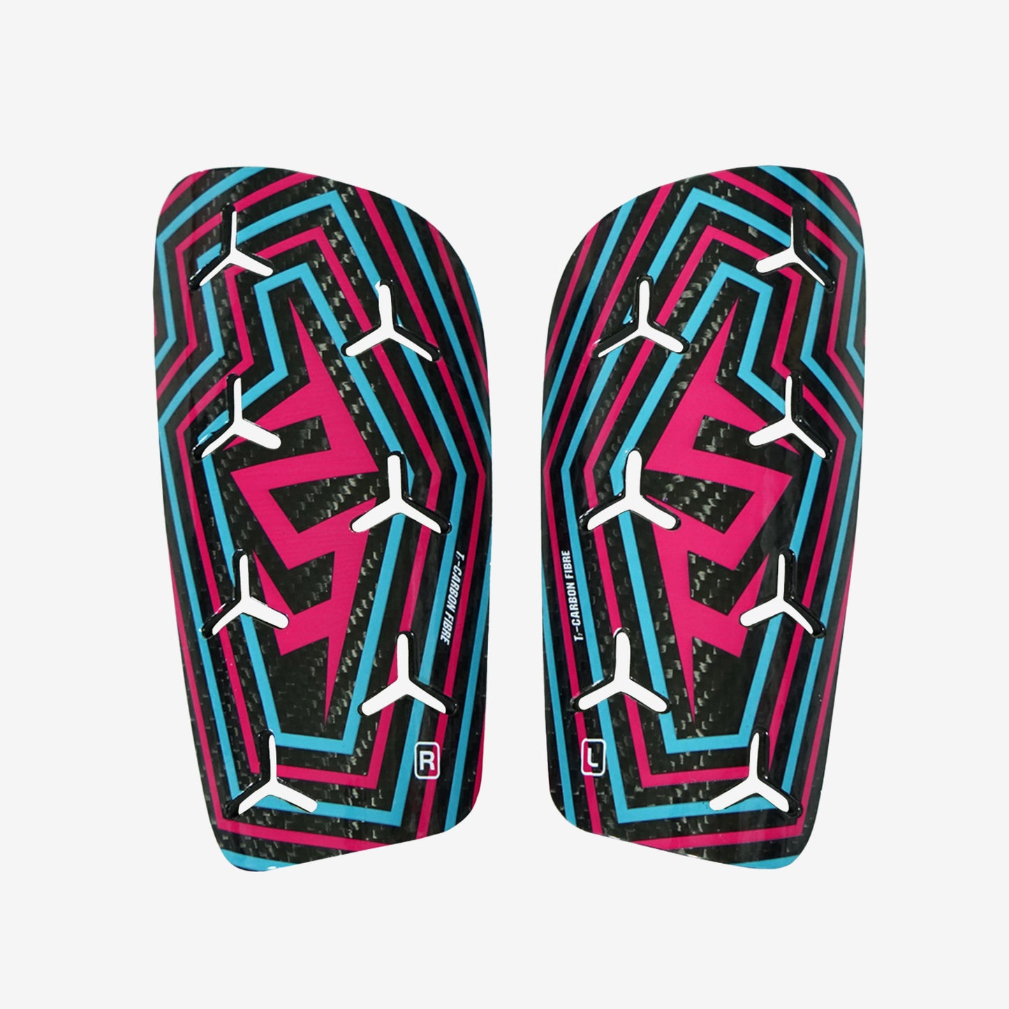 TLSS T7Carbon Fibre Open-Cell Shin Guards