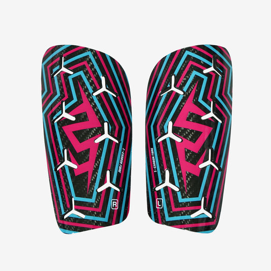 TLSS T7Carbon Fibre Open-Cell Shin Guards