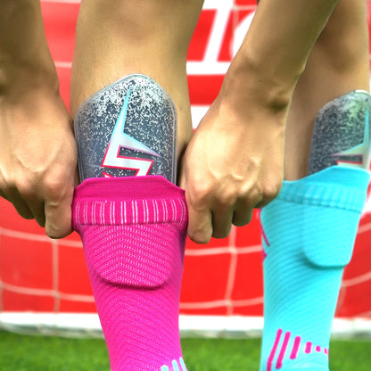 TLSS POPR Transparent Cushioned Shin Guards