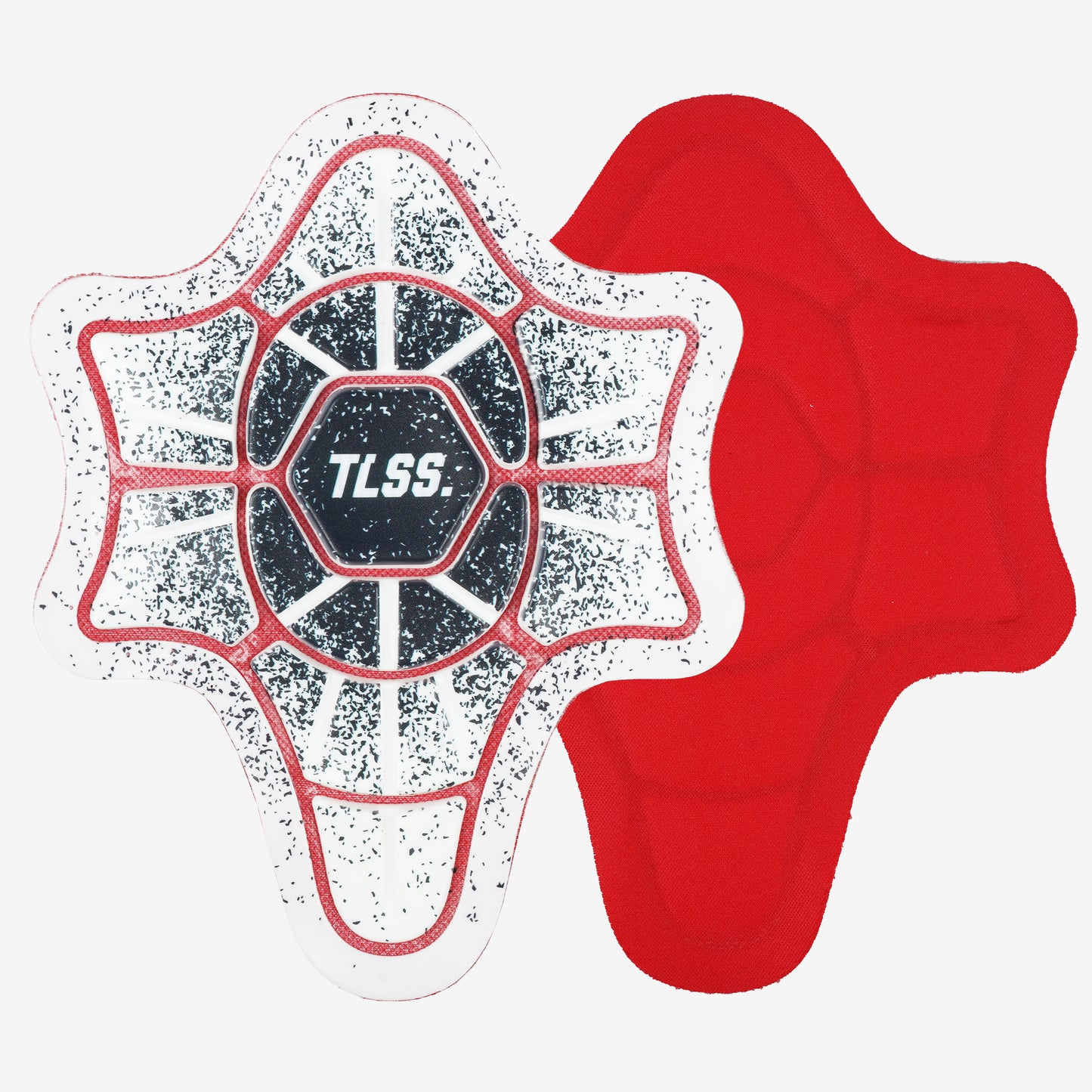 TLSS Detachable PU Professional Soccer Shin Guards