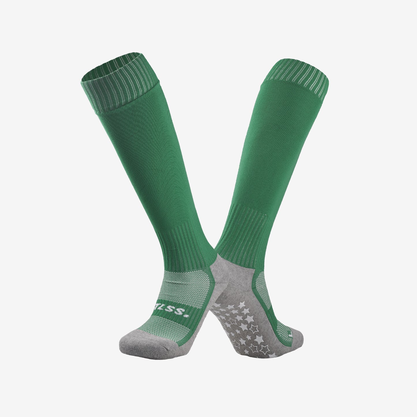 TLSS Professional Non-Slip Solid Color Long Training Socks
