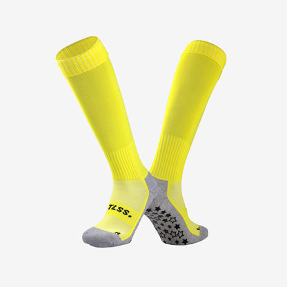 TLSS Professional Non-Slip Solid Color Long Training Socks