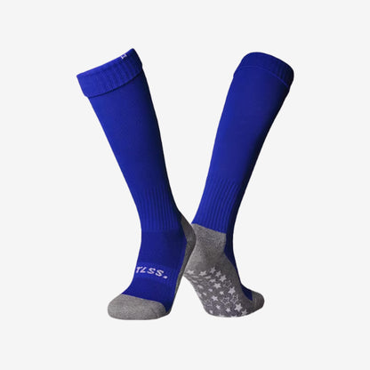 TLSS Professional Non-Slip Solid Color Long Training Socks