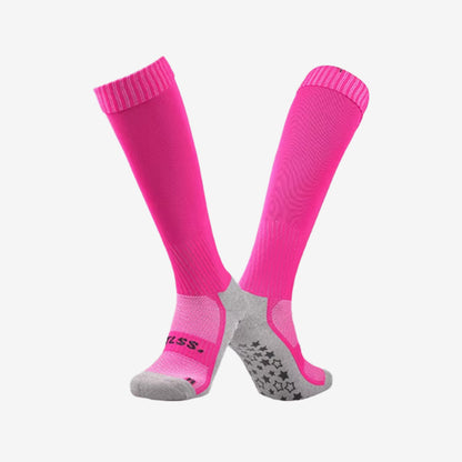 TLSS Professional Non-Slip Solid Color Long Training Socks
