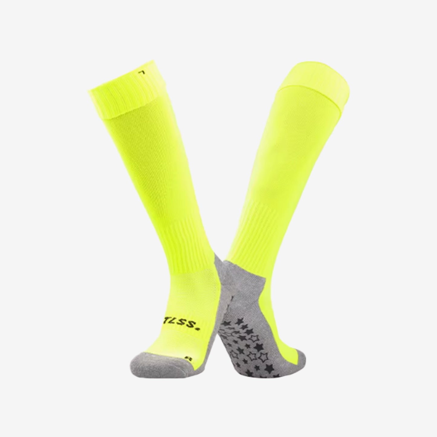 TLSS Professional Non-Slip Solid Color Long Training Socks