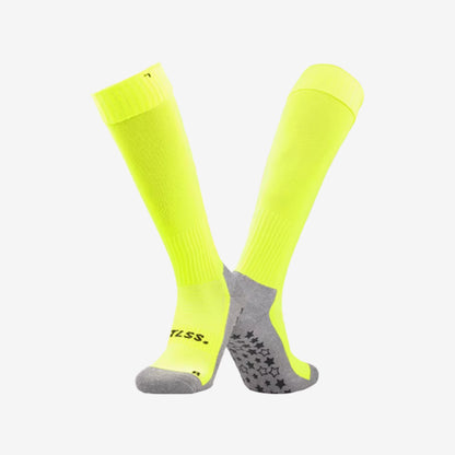 TLSS Professional Non-Slip Solid Color Long Training Socks