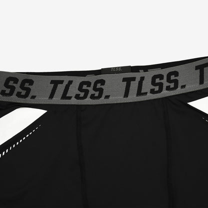 TLSS Lycra Energy Strips Compression Tackle Shorts