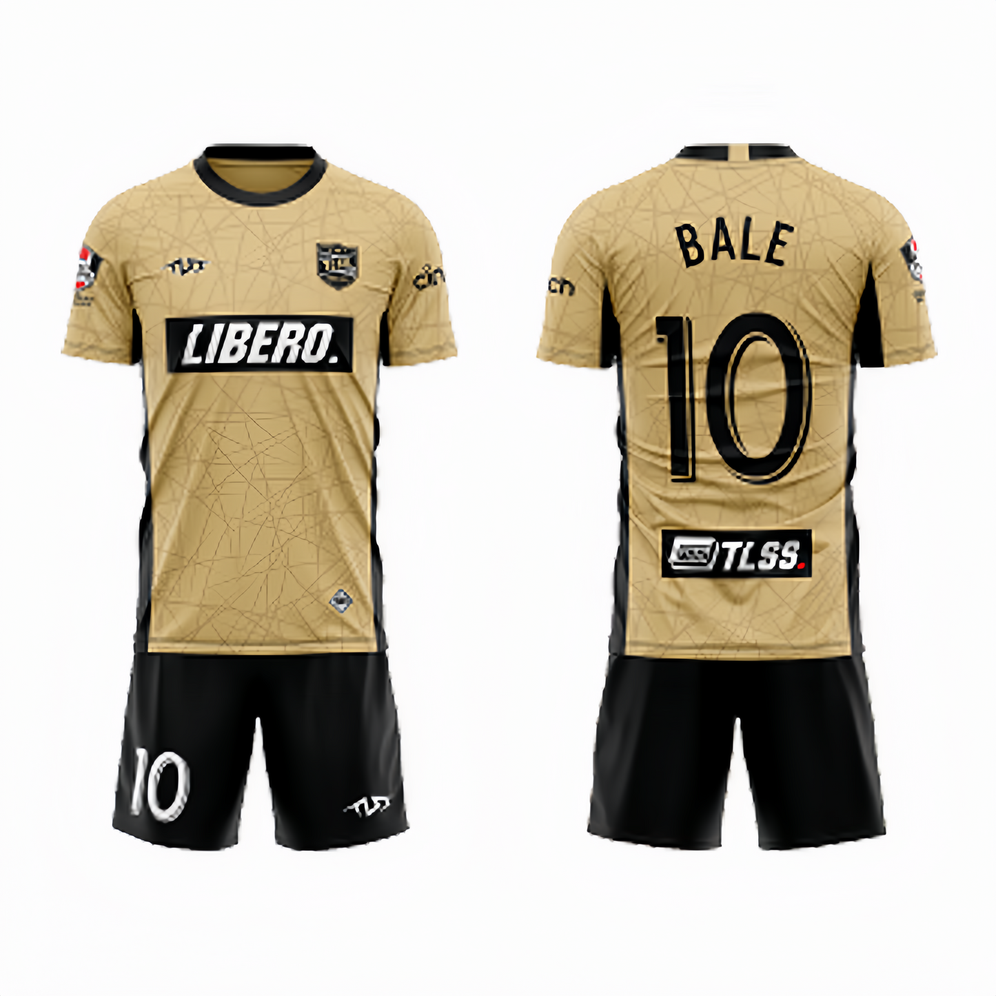 TLSS Sublimation Custom Jersey - Golden